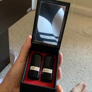 Dior lipsticks with case